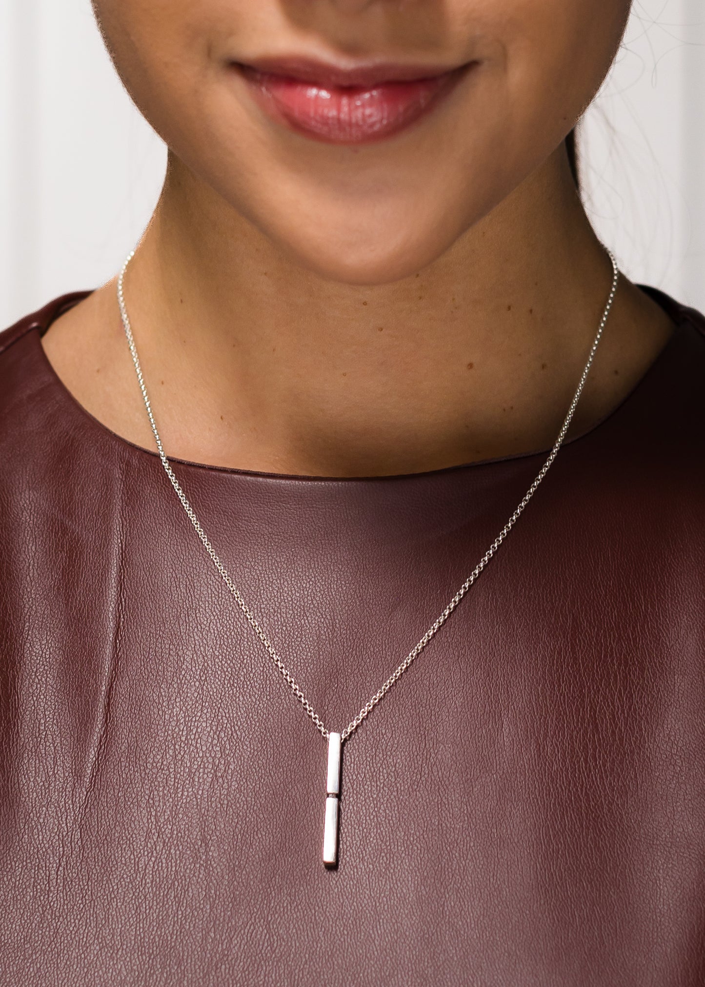 Square Bar Necklace