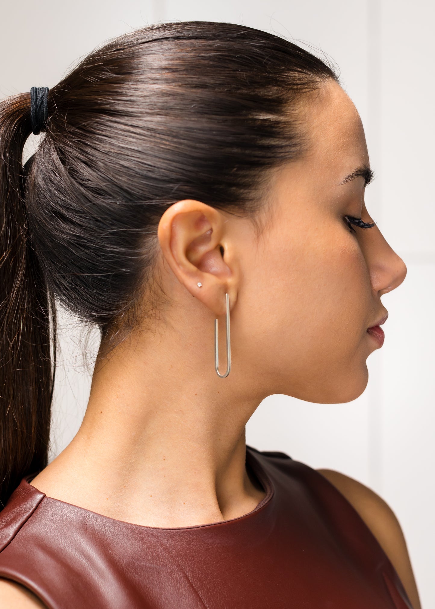 Arch Hoop Earrings