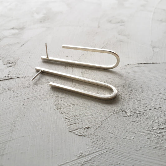 Arch Hoop Earrings